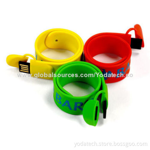 Slap Wristband/Bracelet USB Flash Drive